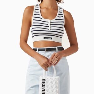 Miu Miu crop top